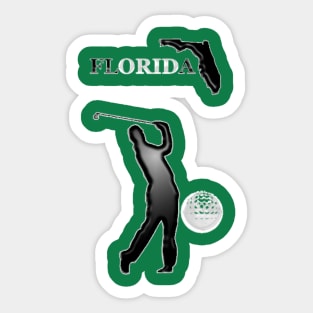 Florida Golf Sticker